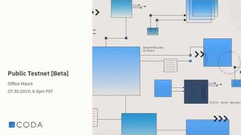 Office Hours for Coda Protocol Public Testnet [Beta]