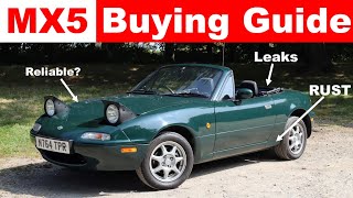 Mazda MX5 Mk1 Buying Guide - Not Cheap For Much Longer?