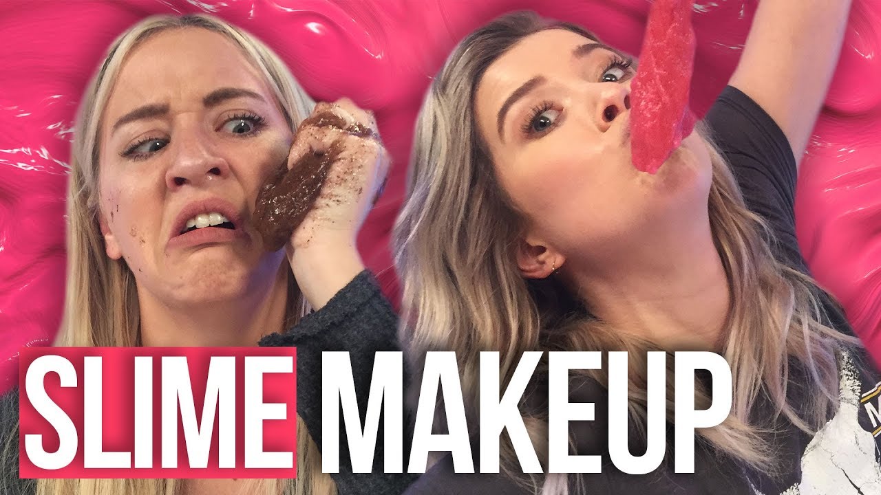 Making Slime Makeup Tutorial FAIL Beauty Break YouTube