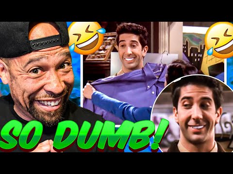 FRIENDS is so DUMB! ROSS Gets His Teeth Whitened LMAO...