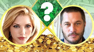 WHO’S RICHER? - Katheryn Winnick or Travis Fimmel? - Net Worth Revealed! (2017)