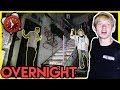 OVERNIGHT AT ABANDONED WAREHOUSE (scary) | 24 Hour Challenge