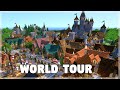 Minecraft: Medieval Castle and Docks World Tour & Download
