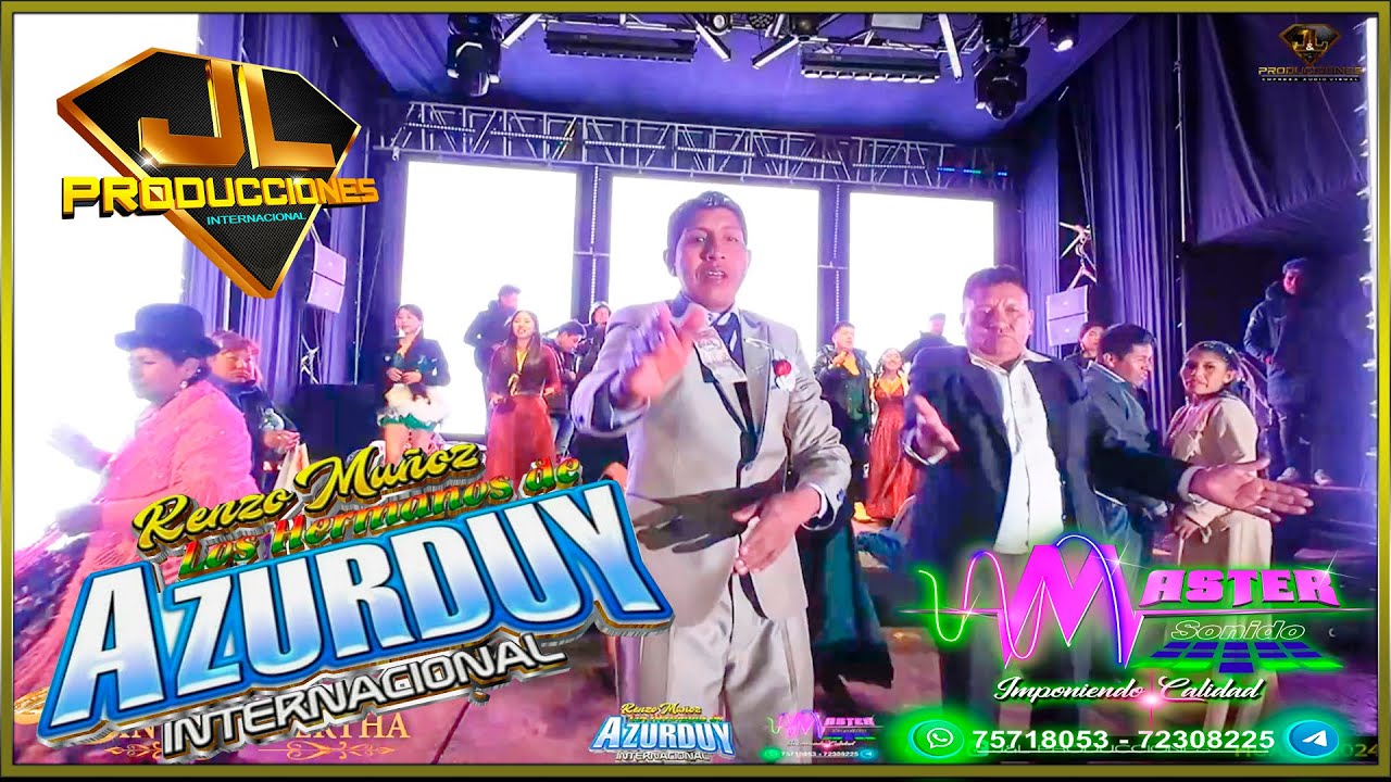 RENZO MUÑOS / HERMANOS AZURDUY EN HUARI - En la Boda de SANTOS & BERTHA