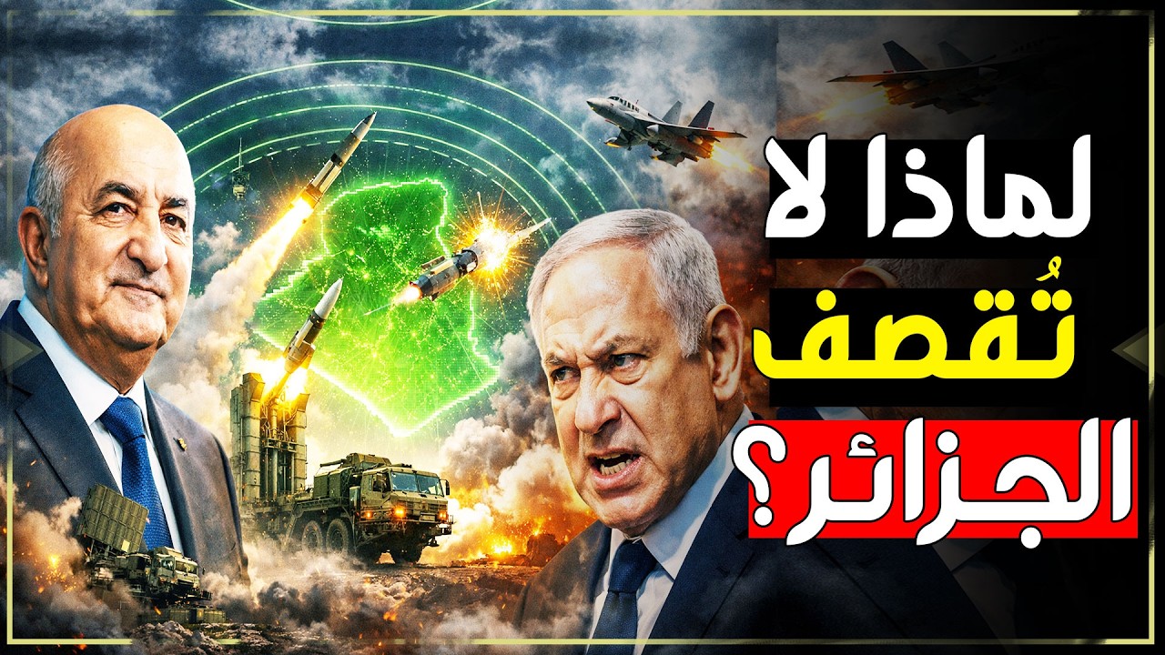 لماذا لا تستطيع إسرائيل قصف الجزائر؟ تقرير عسكري أمريكي يجيب