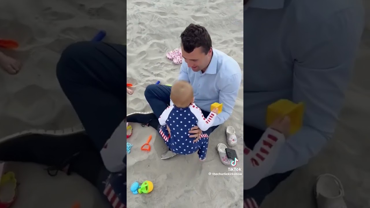 Charlie kirk and family, this just made me sad. RIP #charliekirk #usa