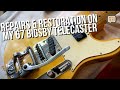 Repairs &amp; Restoration on my 1967 Bigsby Telecaster - Ask Zac 165