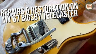 Repairs & Restoration on my 1967 Bigsby Telecaster  Ask Zac 165