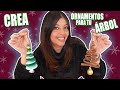 🎄 HAZ 2 ORNAMENTOS de GOMA EVA BRILLANTE para DECORAR tu ÁRBOL de NAVIDAD ✨  By Bego Art