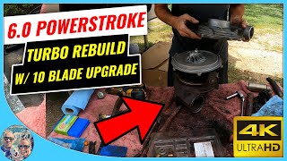 6.0 Powerstroke - Turbo Rebuild With KC Turbo 10 Blade Wheel