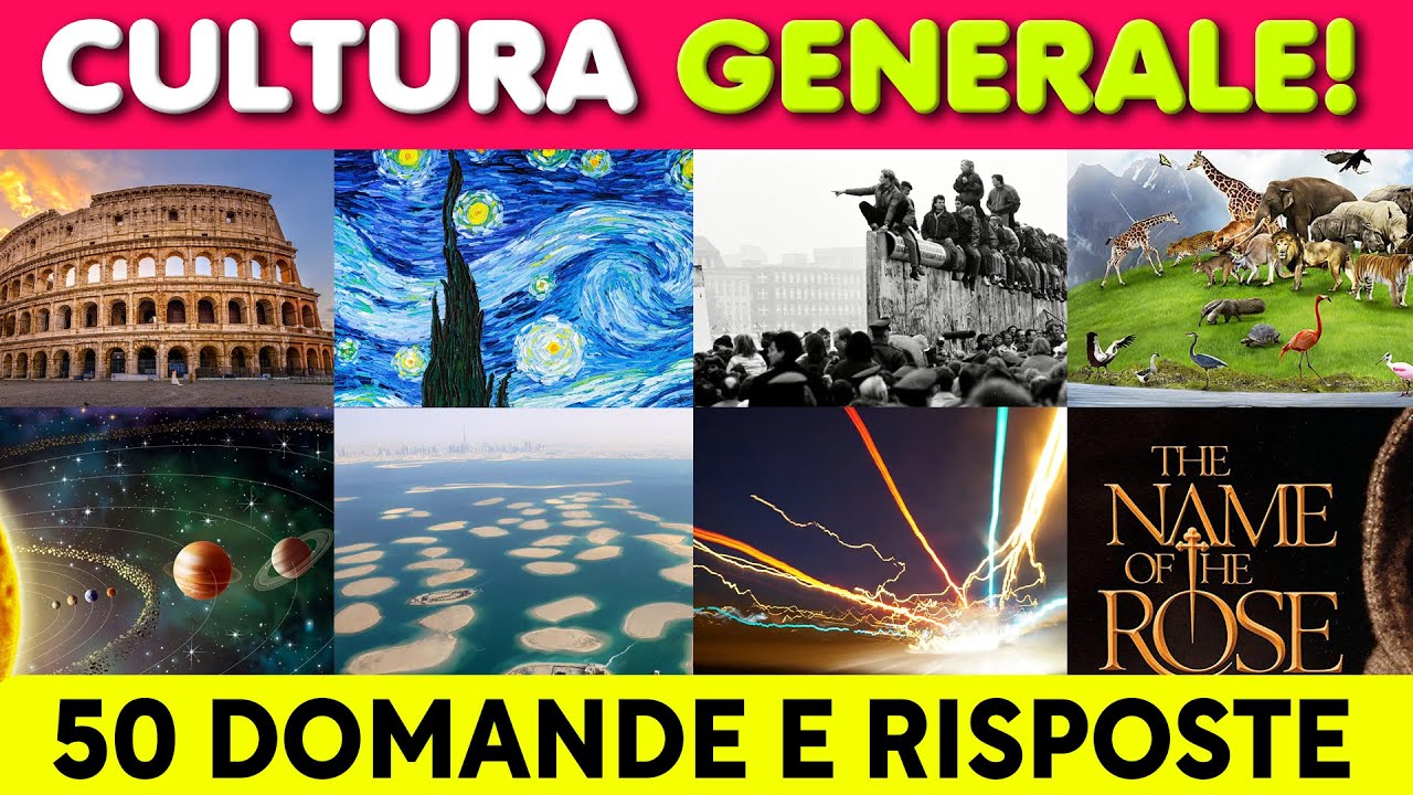 50 Domande Di Storia Con Risposte Quanto ne sai DAVVERO! 🧠💡SFIDA con 50 Domande e Risposte 🤯 | Quiz