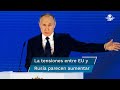 "Que nadie se atreva a cruzar la línea roja con Rusia", advierte Putin