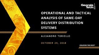 Operational and Tactical Analysis of Same-Day Delivery Distribution Systems