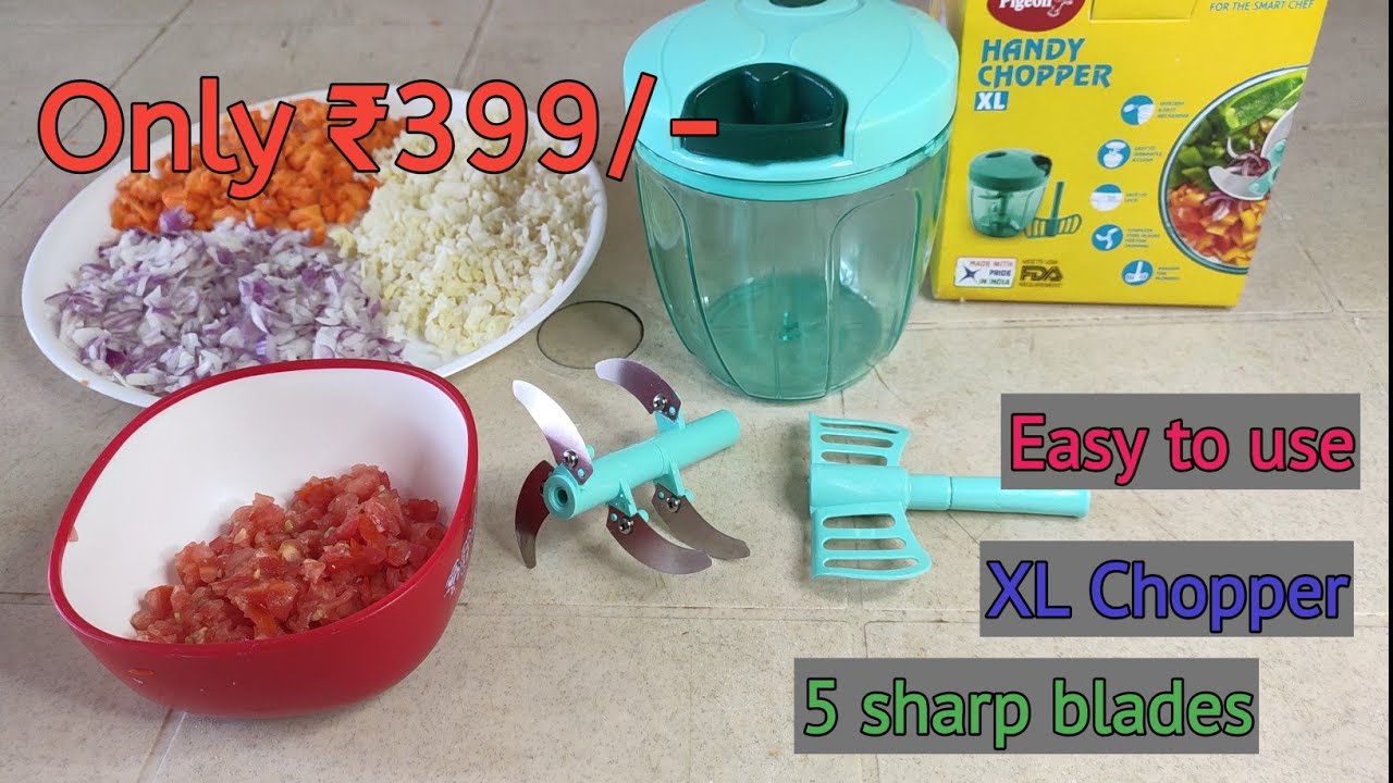 Pigeon Handy Chopper Xl Review Sirisha S Kitchen Lifestyle Youtube