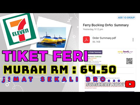 Video: Dokumen Apa Saja Yang Diperlukan Saat Membeli Tiket Ferry