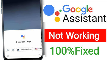 Google Assistant Not Working Problem || How to Fix Google Assistant Not Working Problem On Android