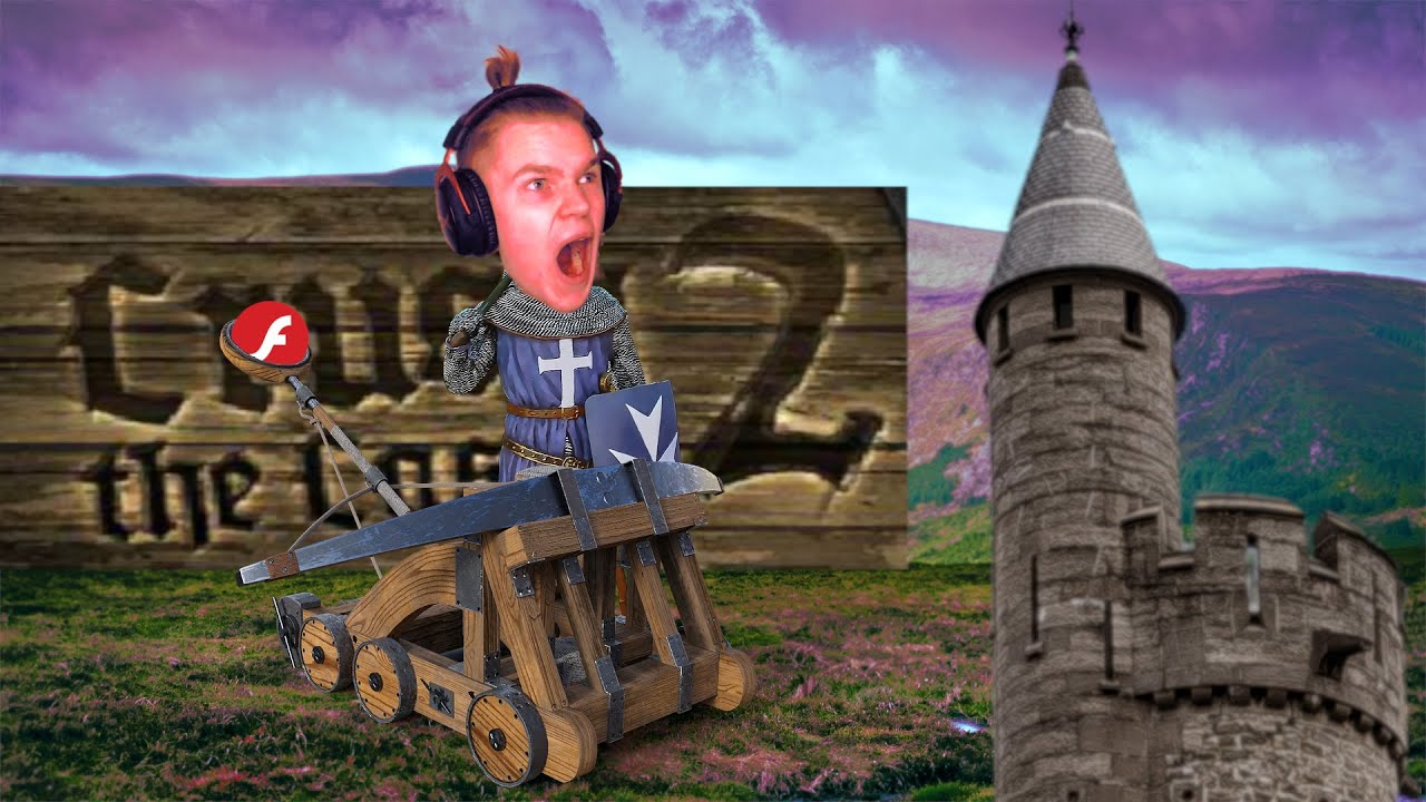 Nostalgia trip down Flash game lane! (Crush the Castle 2)