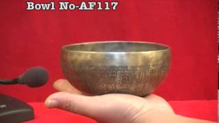 Nepali Singing Bowl No AF117