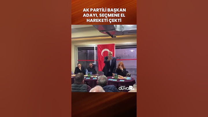 AK Partili başkan adayı, seçmene el hareketi çekti #shorts
