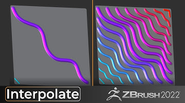 The All New Stroke Interpolation Feature in ZBrush 2022! Ad