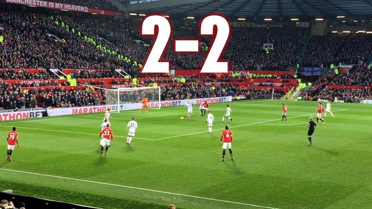 Manchester United vs Burnley FC, 2-2, Premier League, 26 ...