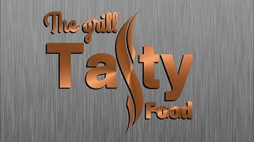 Restaurant logo design| unique graphic design. #pixellab_tutorial