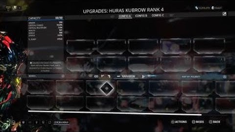 Warframe - Glitch Time (No Mods Show Up)