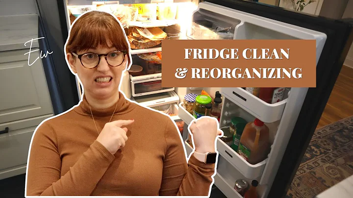 *NEW* FRIDGE CLEAN OUT AND RE-ORGANIZING | Fall Cl...