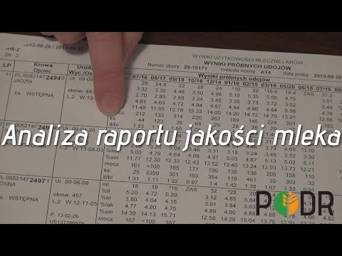 Wideo: Jakie Są Wskaźniki Jakości Mleka