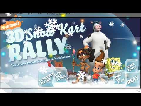 Nicktoons 3D Snow Kart Rally