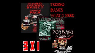 THE 3 TECHNO BASICS – Ultimate Hard Techno Bundle + 2 FREE Gifts
