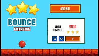 Bounce original Level 1 - how to get 3 star screenshot 5