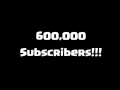 Clash of clans, 600,000 Subscribers