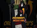 What is the biggest fear of orochimaru? #naruto #orochimaru