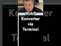 Öfter mal das Terminal und Homebrew nutzen!