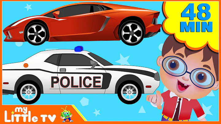 Police Car Wash | Nursery Rhymes | Baby Songs Plus Lots more videos for Children | My Little TV