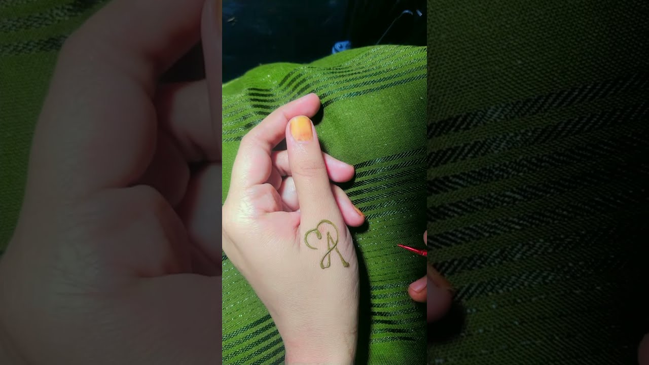 Cut Heart A Letter Tattoo A Letter Tattoo Mehndi Easy Tattoo Cut Heart A Letter Tattoo A Letter Tattoo Mehndi Easy Tattoo