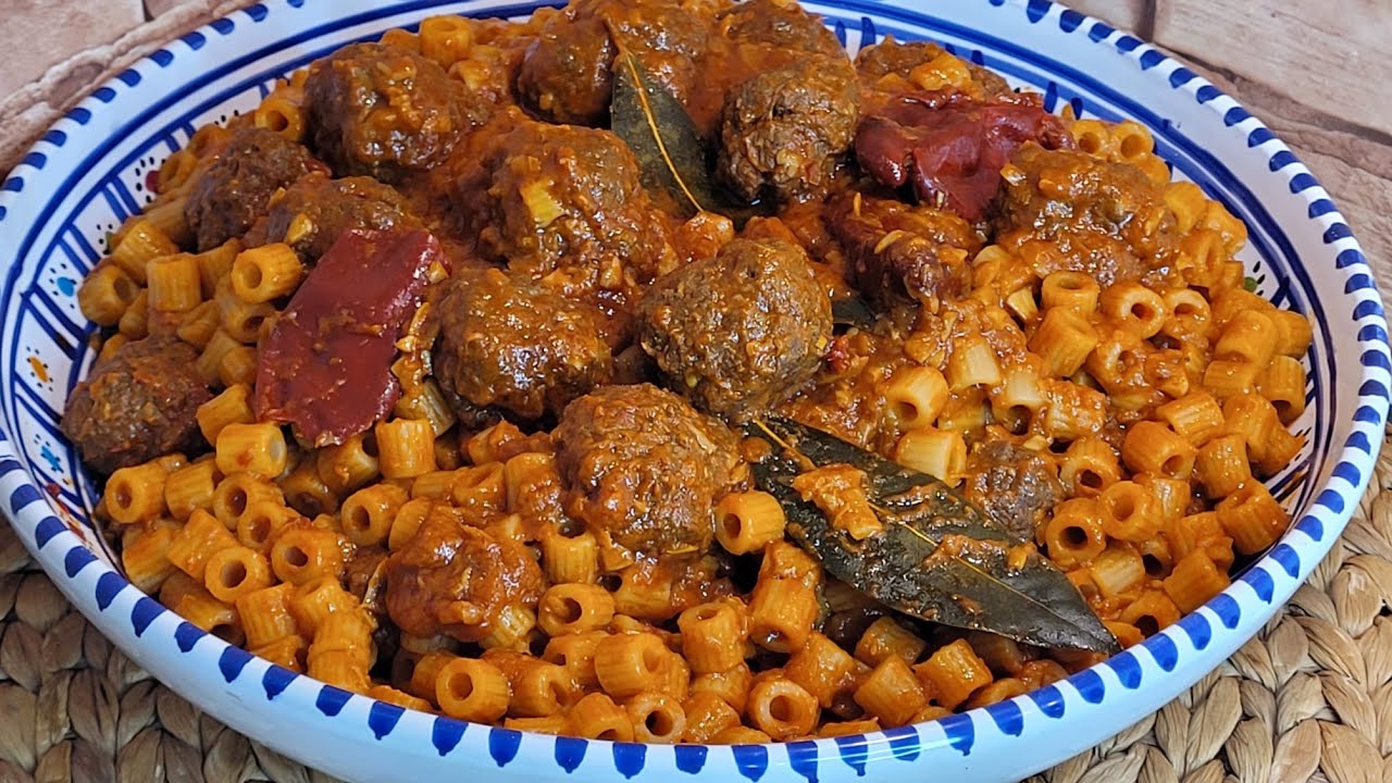 شهيوات  تونسية في رمضان 🌙 مقرونة فل بالصلصة، شربة شعير بالحوت وملسوقة تقليدية 🇹🇳 نودكم ومانشهيكم