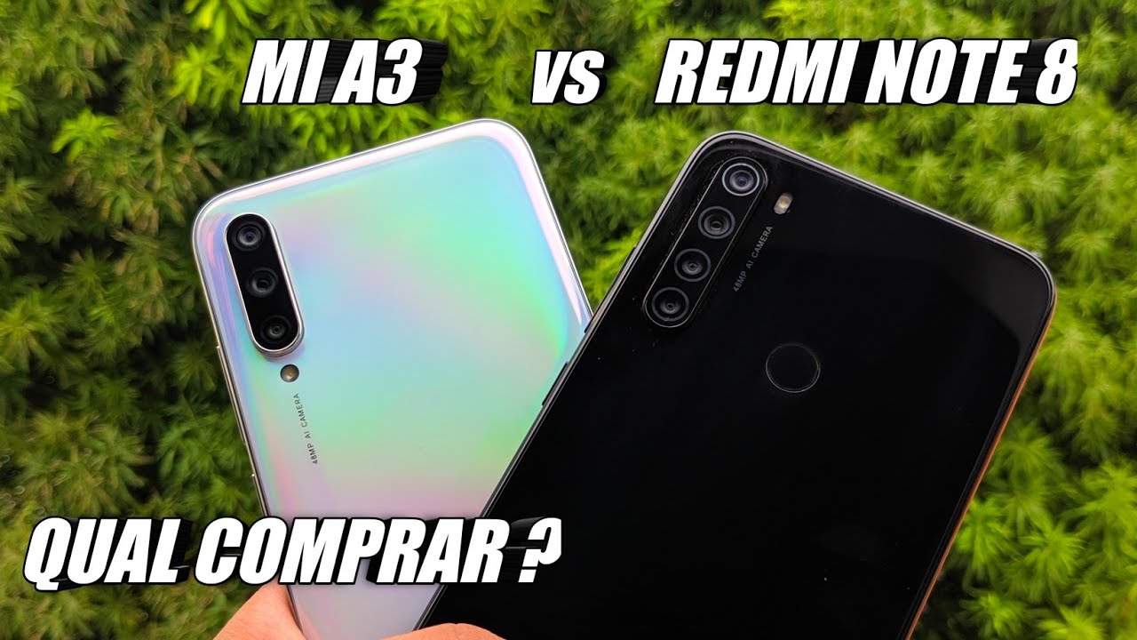 REDMI NOTE 8 VS MI A3 QUAL COMPRAR ? 