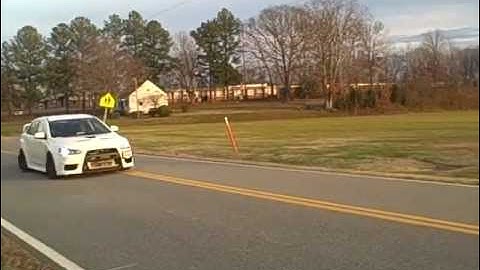 evo x fly by open dump