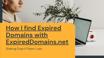 Expired Domains Filter for ExpiredDomains.net to find niche specific indexed domains in 2024
