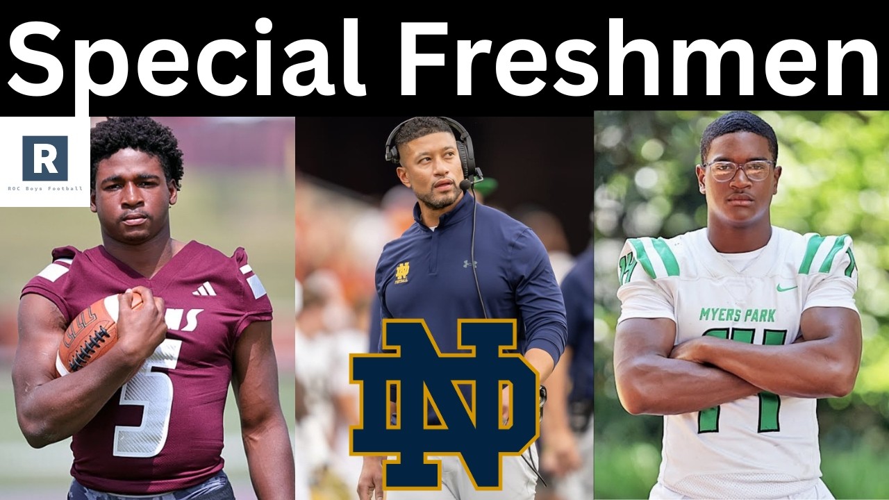 В футбольной команде Нотр-Дама есть несколько ОСОБЕННЫХ первокурсников | Кто окажет наибольшее вл...