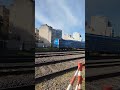 Mientras caminamos hicimos un alto para que pase el tren