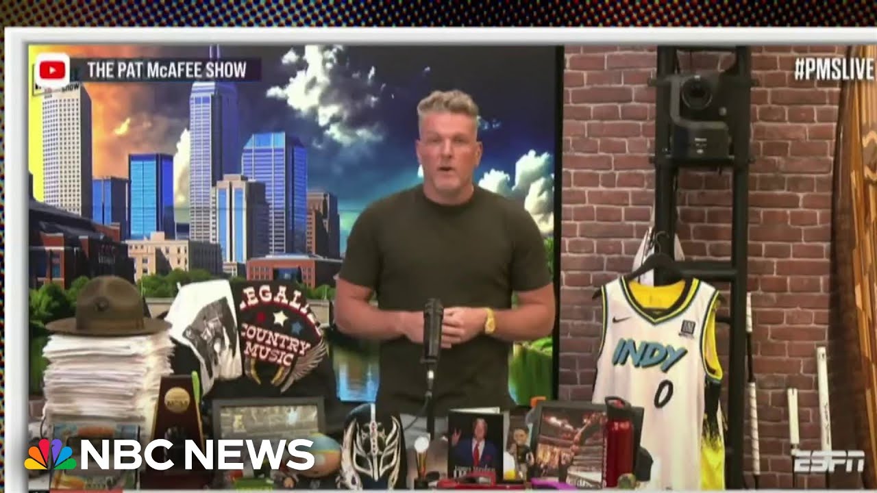 ESPN host Pat McAfee apologizes to University of Mississippi Student