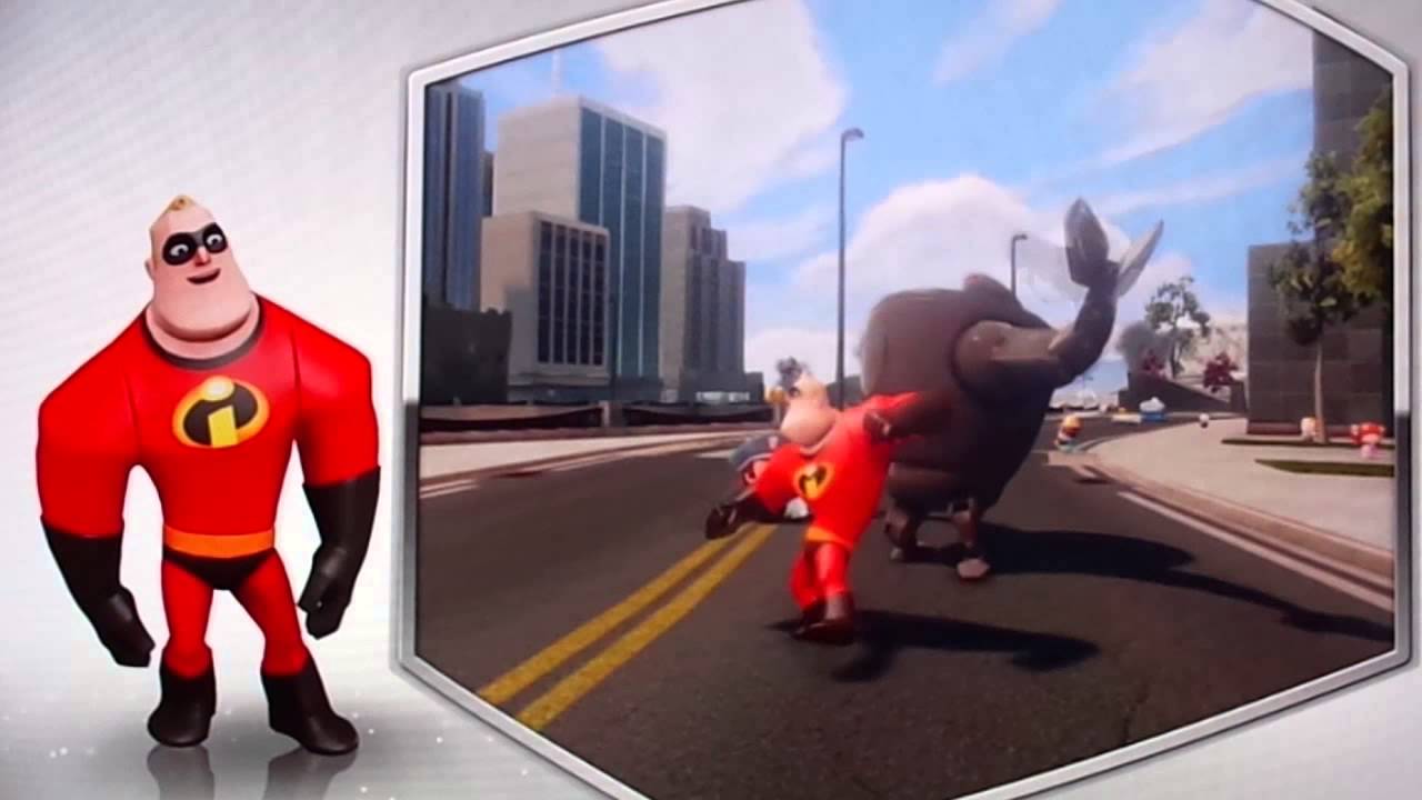 Disney Infinity Mr. Incredible Gameplay Preview - YouTube