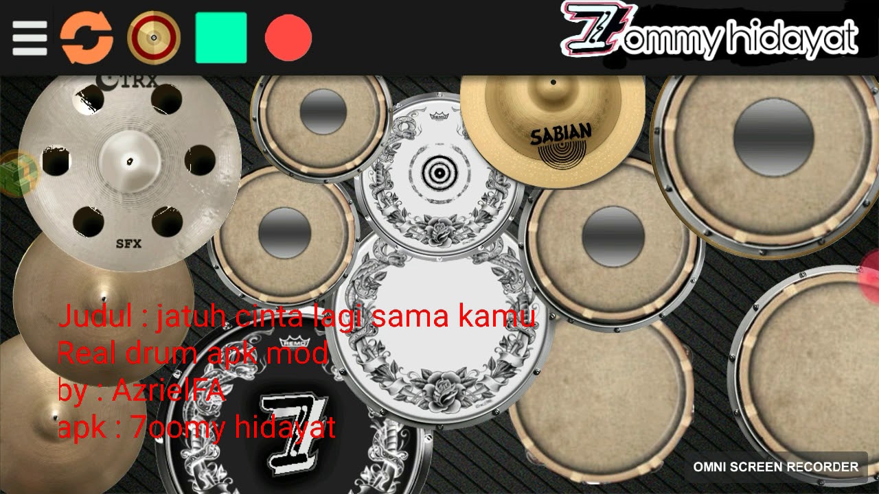 Jatuh cinta lagi sama kamu versi dangdut real drum apk mod kendang