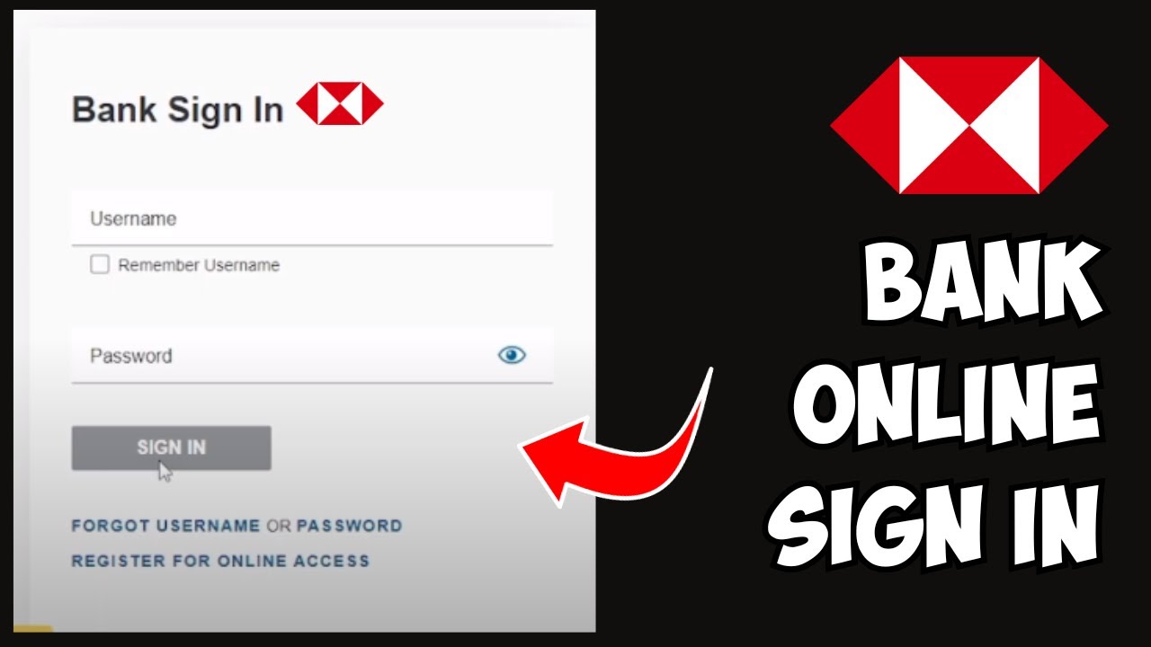 How to Login HSBC Bank Online Banking HSBC UK Account Sign In HSBC