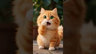 Kitten Eats Candy... Then Regrets It