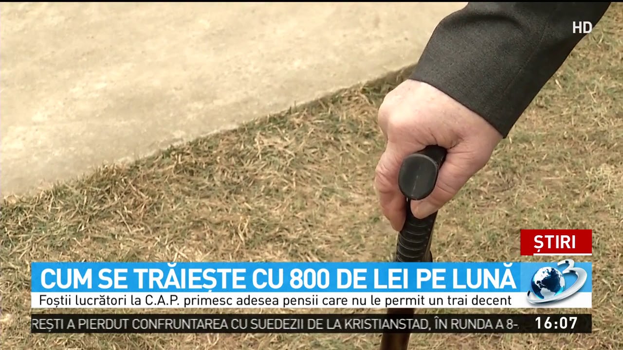 Cum se trăieşte cu 800 de lei pe lună