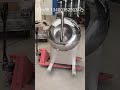 Automatic Sugar Coating Polishing Machine Chocolate Coating Machine Sugar Panning Machine